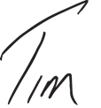 Tim Arnold signature